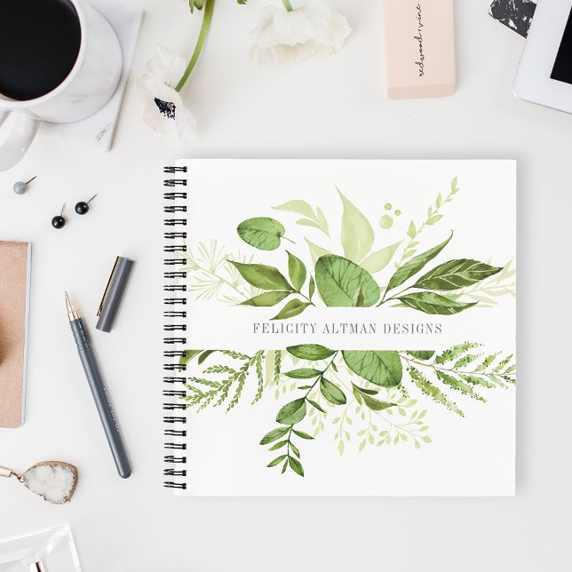 Wild Meadow | Botanical Personalised Notebook (Creator Uploaded)