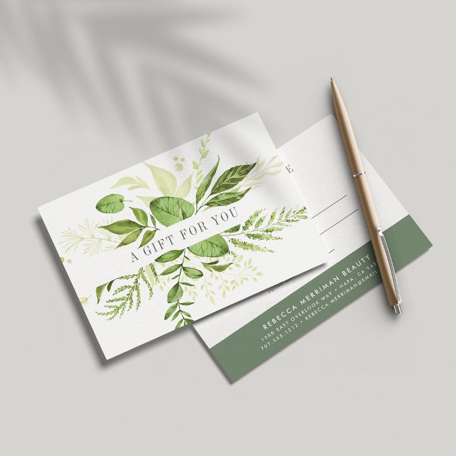 Wild Meadow | Green Botanical Gift Certificate (Creator Uploaded)