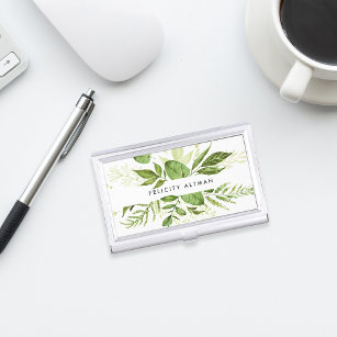 Wild Meadow   Personalised Business Card Holder