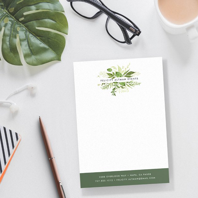 Wild Meadow Personalised Business Post-it Notes (Creator Uploaded)