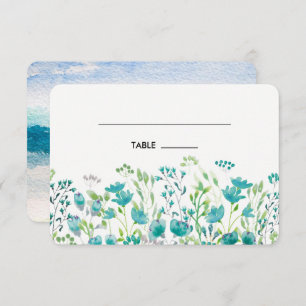 Wild Meadow Spring Mountains Table Place Cards