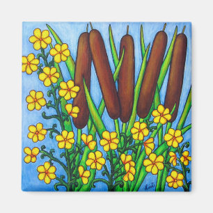 Wild Medley Floral Magnet