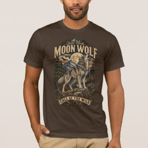 WILD MOON WOLF T-Shirt