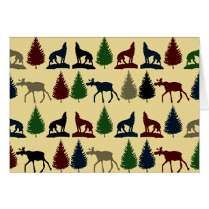 Wild Moose Wolf Wilderness Mountain Cabin Rustic