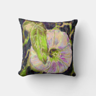 Wild Morning Glory by Alexandra Cook Cushion
