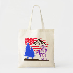 Wild Mountain Horse Galloping Tote Bag
