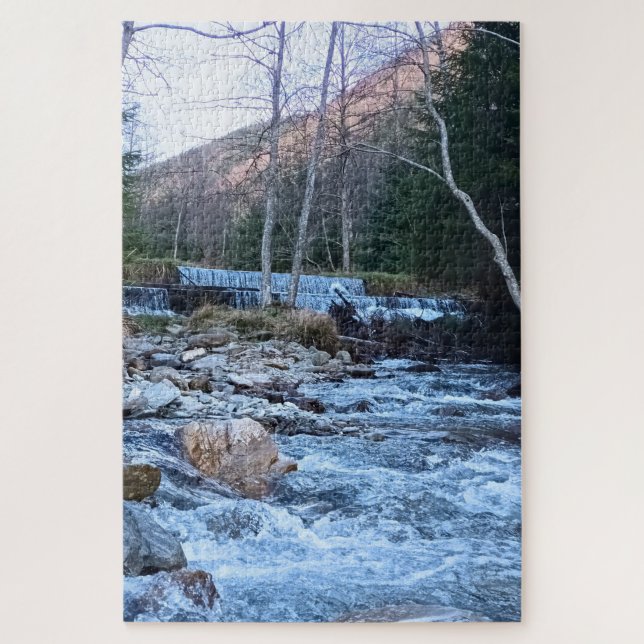 Wild Mountain River - Wild Nature Romania  Jigsaw Puzzle (Vertical)