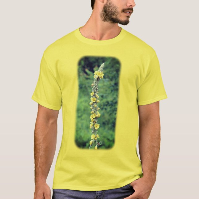 Wild Mullein Flower Nature  T-Shirt (Front)