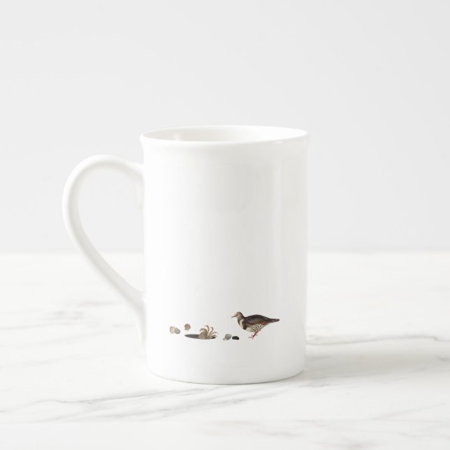 Wild Mushroom -    Bone China Mug (Left)