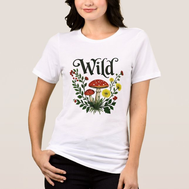  Wild Mushroom Tri-Blend Shirt (Front)