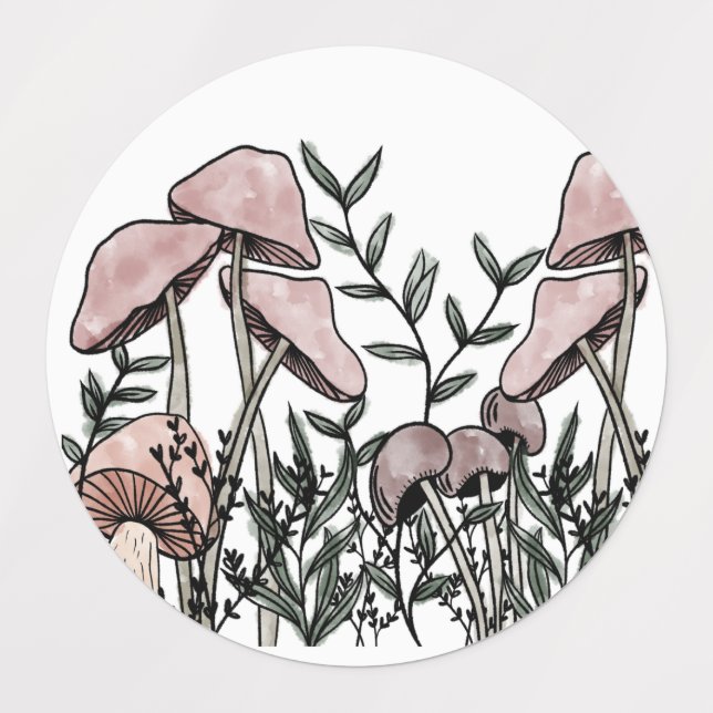 Wild Mushrooms (Design 1)