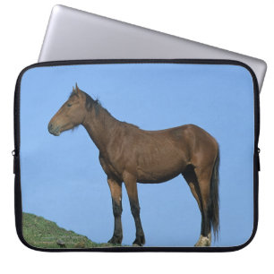 Wild Mustang Horse Laptop Sleeve