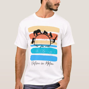 Wild Nature: Animal Silhouettes T-Shirt