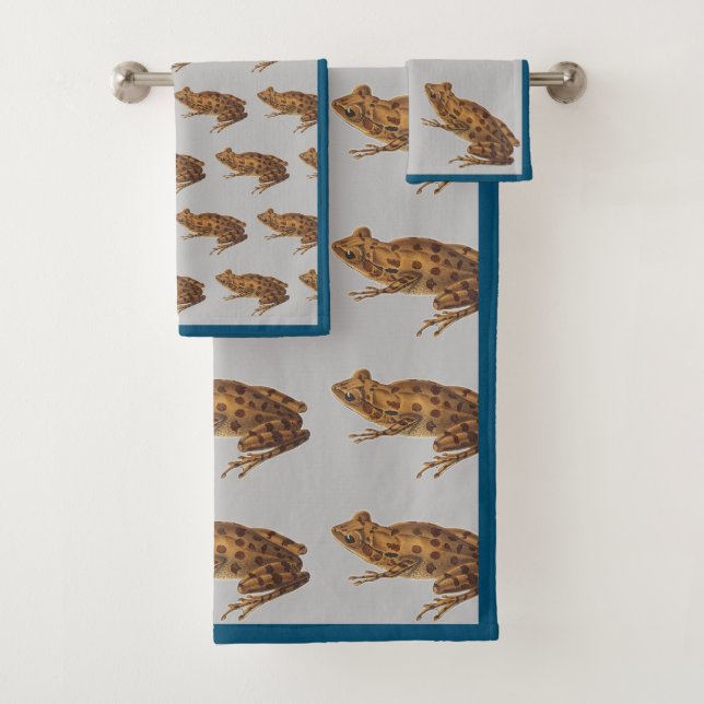 Wild Nature Art Reptile Frog Towels (Insitu)