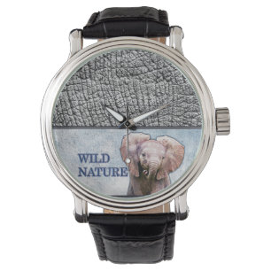 WILD NATURE - ELEPHANT design collection Watch