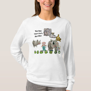 Wild New Years Party Animals T-Shirt