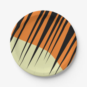 Wild One 1st Birthday Party Safari Paper Plate