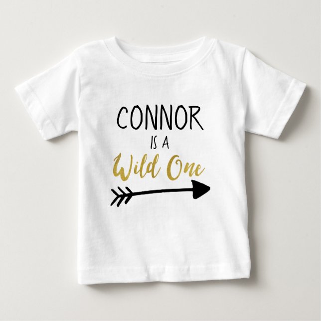 Wild One 1st Birthday T-shirt (Front)