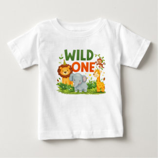 Wild One 1st Birthday Toddler T-Shirt