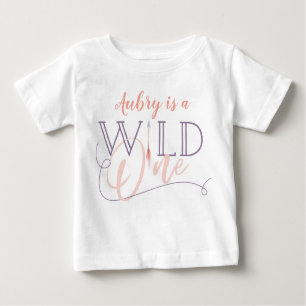 Wild one 1st first birthday baby T-Shirt