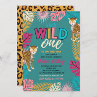Wild One Baby Shower Invitation | Wild One Shower