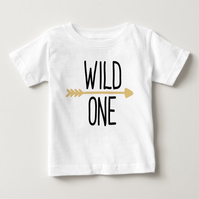 Wild One Baby T-Shirt (Front)