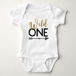 Wild One Birthday Bodysuit
