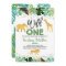 Wild One Birthday Invitation Jungle Animals Party