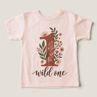Wild One Boho Floral First Birthday