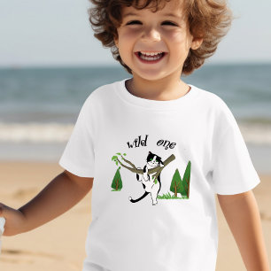 Wild One Born To Be Wild Kids Toddler T-Shirt