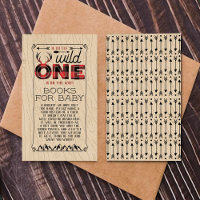 Wild One Boys Rustic Plaid Lumberjack Baby Shower