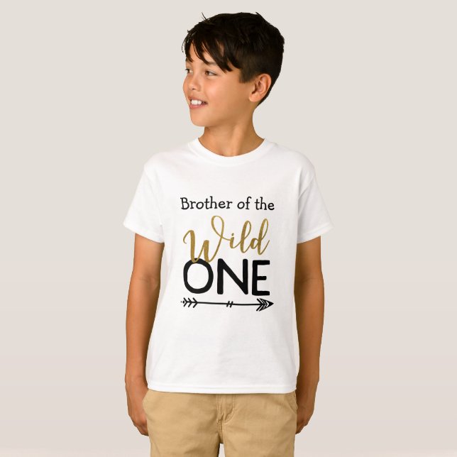 Wild One Brother Tshirt (Front Full)