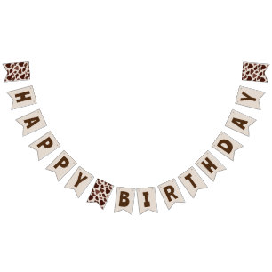 Wild One Cowboy Birthday Party Bunting