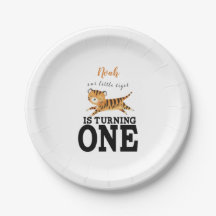 Wild One Cute Jungle Tiger 1st Birthday