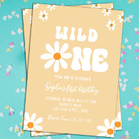 Wild One Daisy Birthday Party Boho 1st Birthday