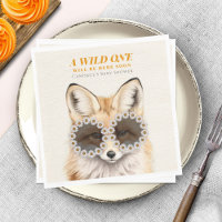 Wild One Daisy Fox Baby Shower 