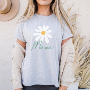 Wild One Daisy Wildflower 1st Birthday Mum T-Shirt