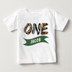 Wild One First Birthday Baby T-Shirt