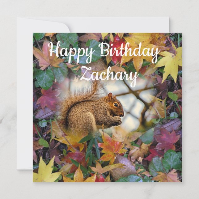 Wild One First Birthday Card Invitation (Front)