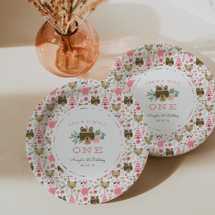 Wild One   First Birthday Party Paper Plate