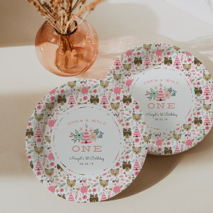 Wild One   First Birthday Party Paper Plate