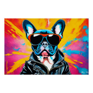 WILD ONE-FRENCH BULLDOG 5 POSTER