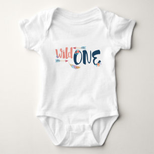Wild One Girl's Bodysuit