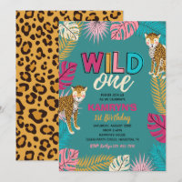 Wild ONE Invitation | Girl Wild One Invitation