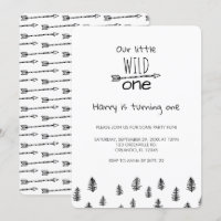 Wild One is Turning One Adventure Birthday