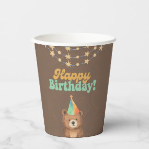 Wild One:Join Us for a Roaring 1st Birthday Paper Cups