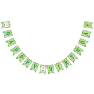 Wild One Jungle Safari Animals 1st Birthday Themed Bunting