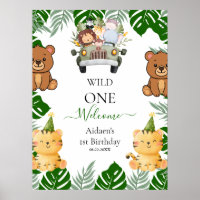 Wild One Jungle Safari Birthday