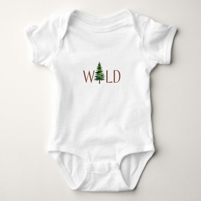 Wild One Piece Bodysuit  (Front)