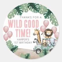 Wild One Safari 1st Birthday